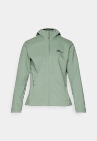 BORNBERG HOODY - Softshelljakke - eucalyptus