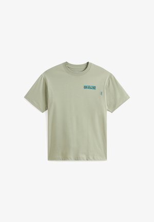 Vans, BARB PLATE LOOSE - T-Shirt print - light green