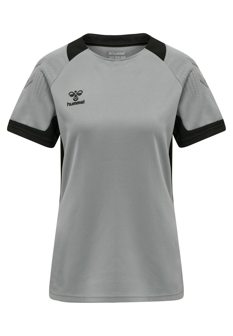 Hummel Sport T-shirt grijs gemêleerd