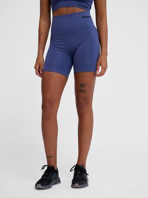Hummel SEAMLESS - Tights - blue indigo