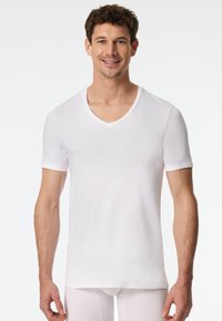 Schiesser Hemd - weiss