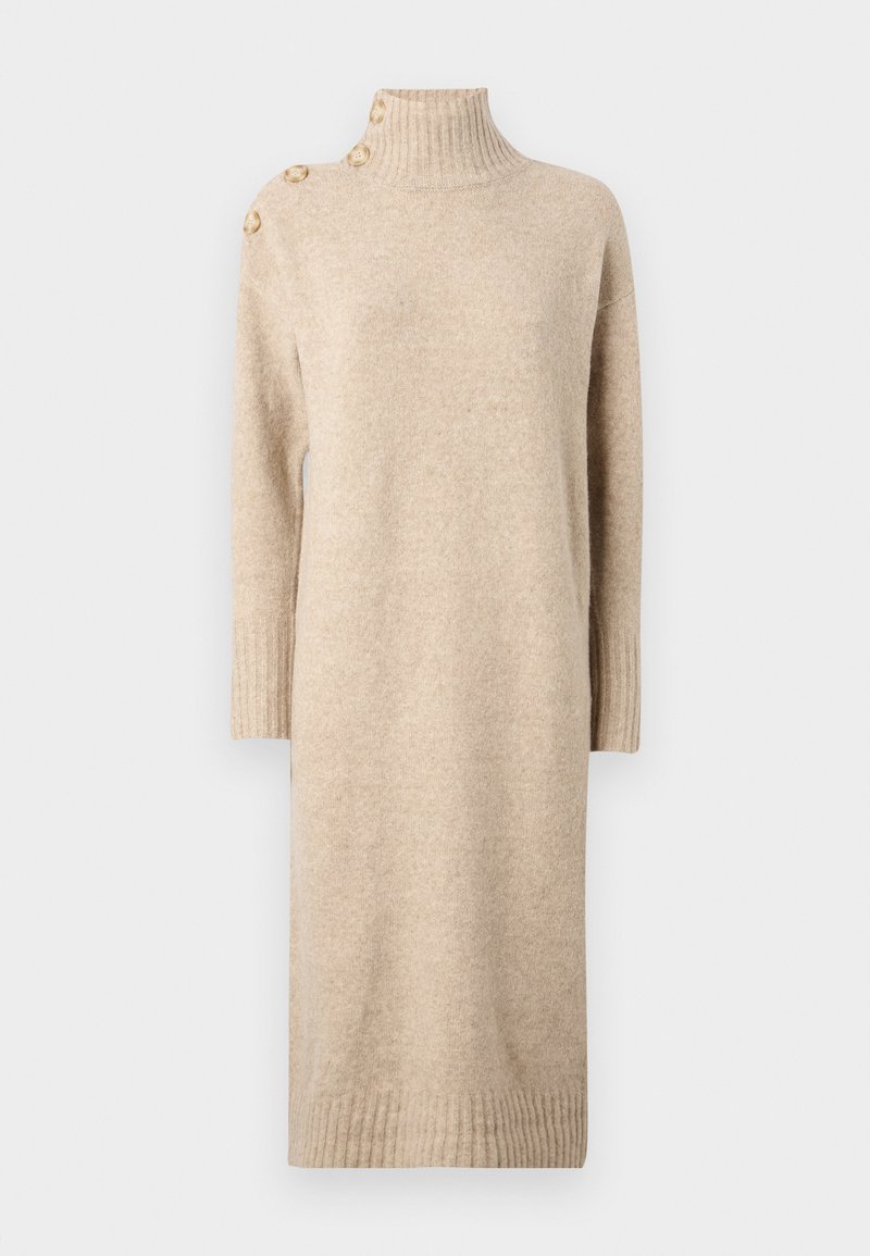 VILA Gebreide jurk beige