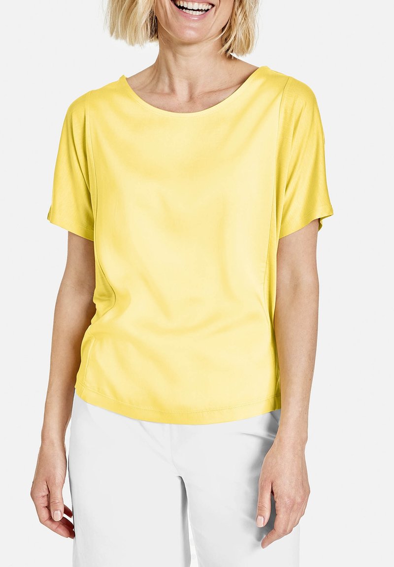 Damen T-Shirts | Gerry Weber 1/2 ARM WEITES Bluse ginger/gelb - DZ36213 Damen T-Shirts | Gerry Weber 1/2 ARM WEITES Bluse ginger/gelb - DZ36213
