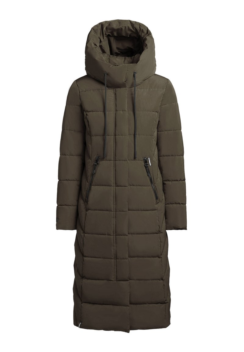 khujo Wintermantel kaki