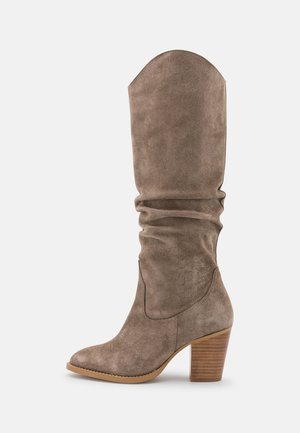 Stivali texani / biker - taupe