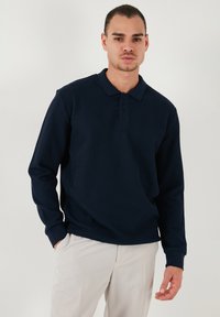 REGULAR FIT - T-shirt à manches longues - dark blue