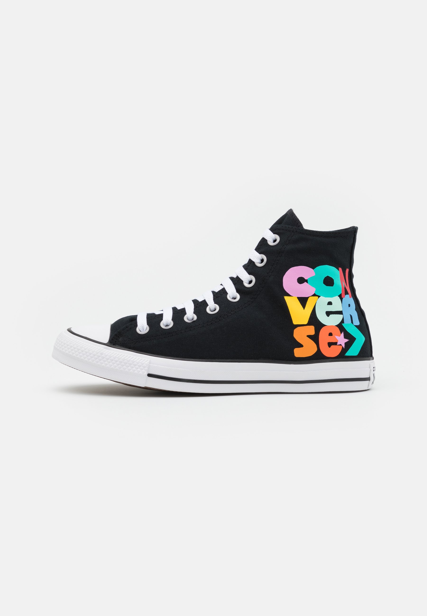 converse high tops with flowers