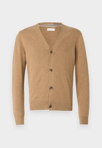 Vesta na kopčanje - mottled beige