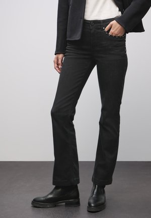 Bootcut jeans - schwarz