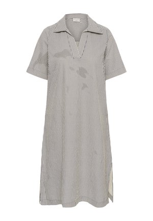 Kaffe Curve, KCNANA STRIPED - Nappali ruha - midnight white stripe