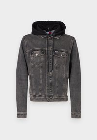 HOODED RYAN - Farmerdzseki - denim black
