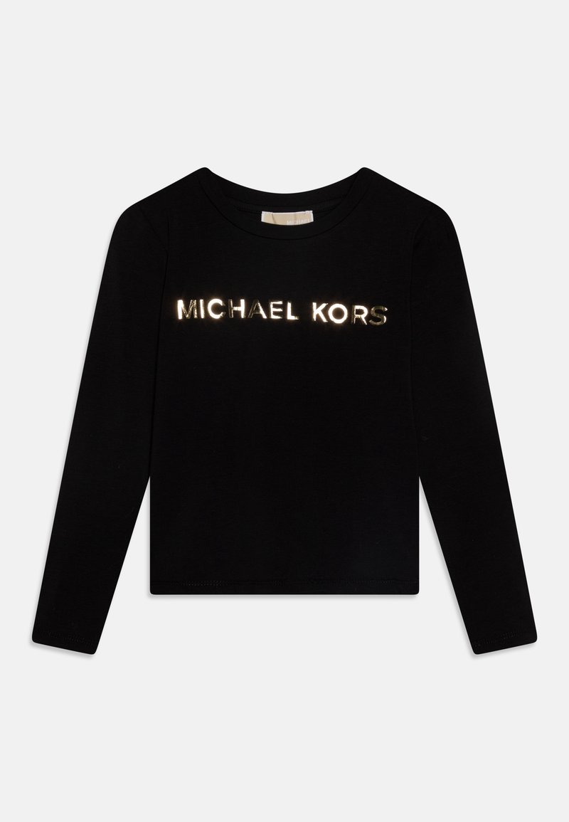 Michael Kors Kids LONG SLEEVE - Top s dlouhým rukávem - black