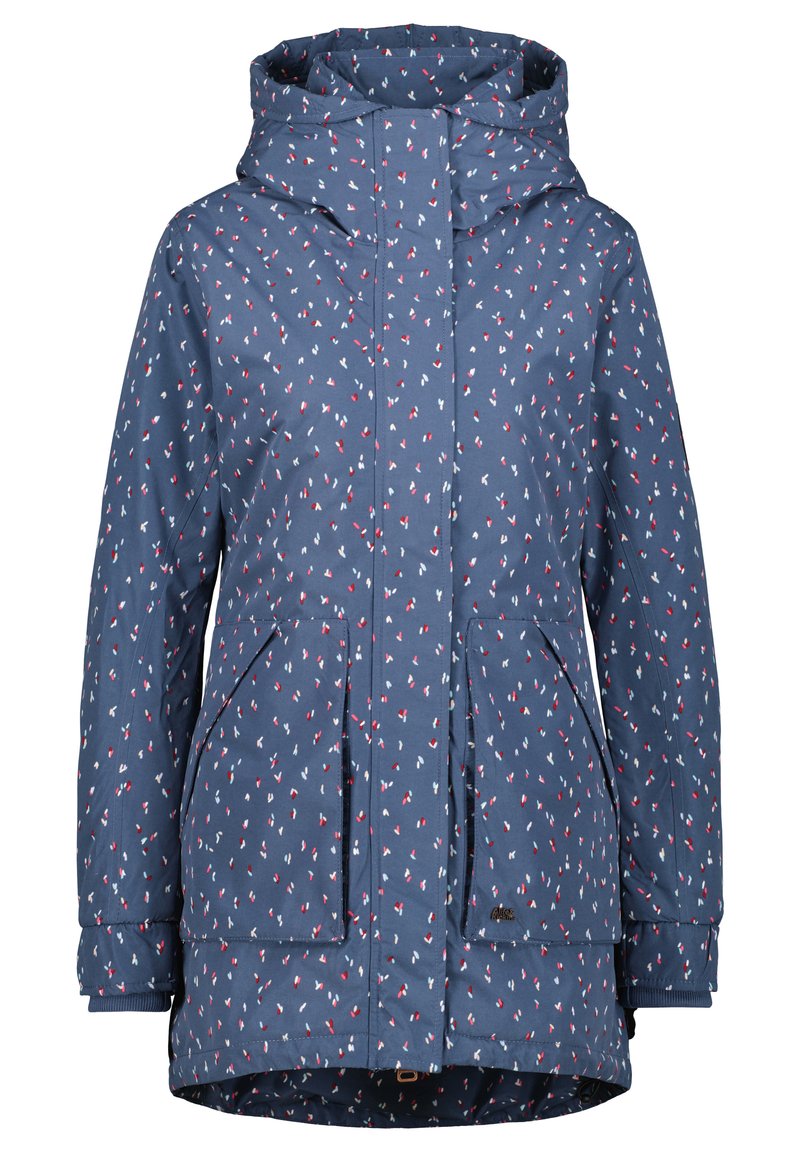 alife & kickin Parka blauw gemêleerd