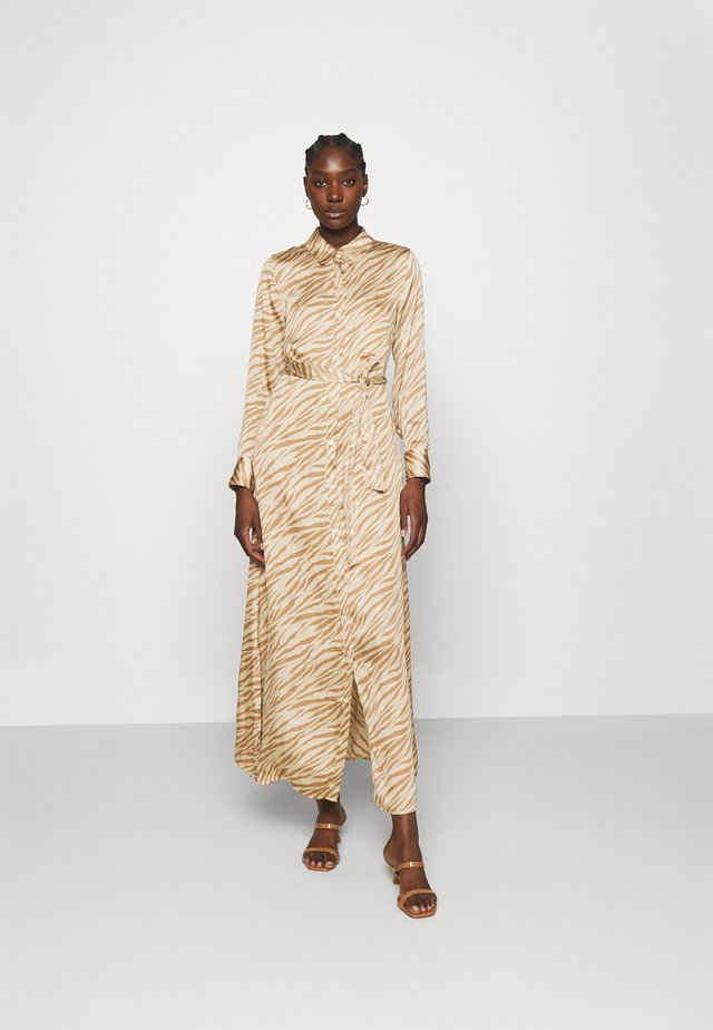 EASY SHIRTDRESS SOFT - Długa sukienka - warm zebra