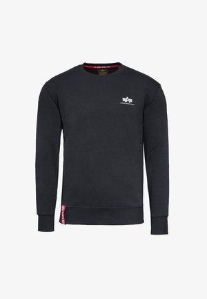 Alpha Industries SMALL LOGO - Ikdienas džemperis - navy