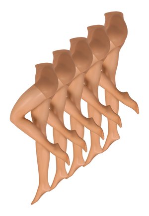 5-PACK  - Medias - amber