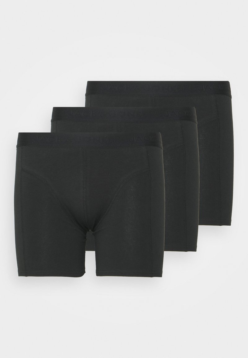 Jack & Jones JACWAISTBAND TRUNKS 3 PACK - Uske bokserice - black