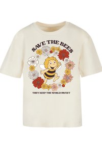 F4NT4STIC DIE BIENE MAJA SAVE THE BEES - T-Shirt print - whitesand