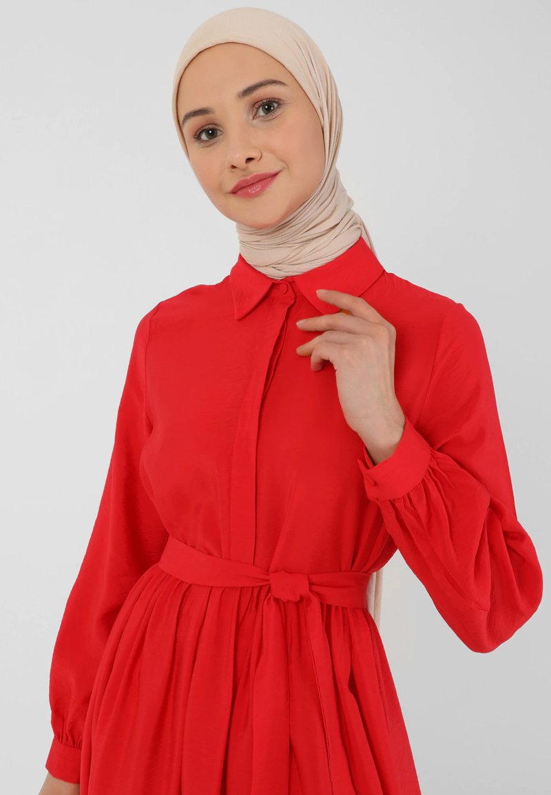 modanisa red dress Red Modest Dress Modest Dress - Shop Women's Modest Dress