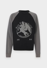 SUCCESSOR PRINTED TEE UNISEX - Bluză cu mânecă lungă - anthracite black