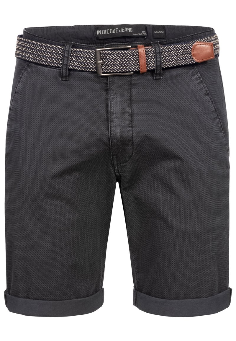 Herren Chino Shorts | INDICODE JEANS Shorts black/schwarz - JK13213 Herren Chino Shorts | INDICODE JEANS Shorts black/schwarz - JK13213