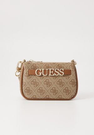 Guess ZAMIRA DAILY POUCH - Pikkulaukku - latte multi
