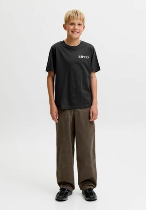 Jack & Jones Junior, T-SHIRT T-SHIRT JUNIOR - T-shirt print - black