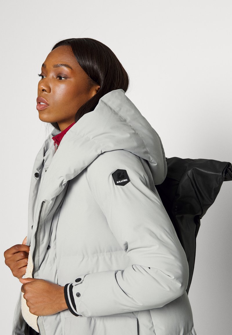 Damen Sportbekleidung | Killtec Wintermantel grau - TU63568 Damen Sportbekleidung | Killtec Wintermantel grau - TU63568