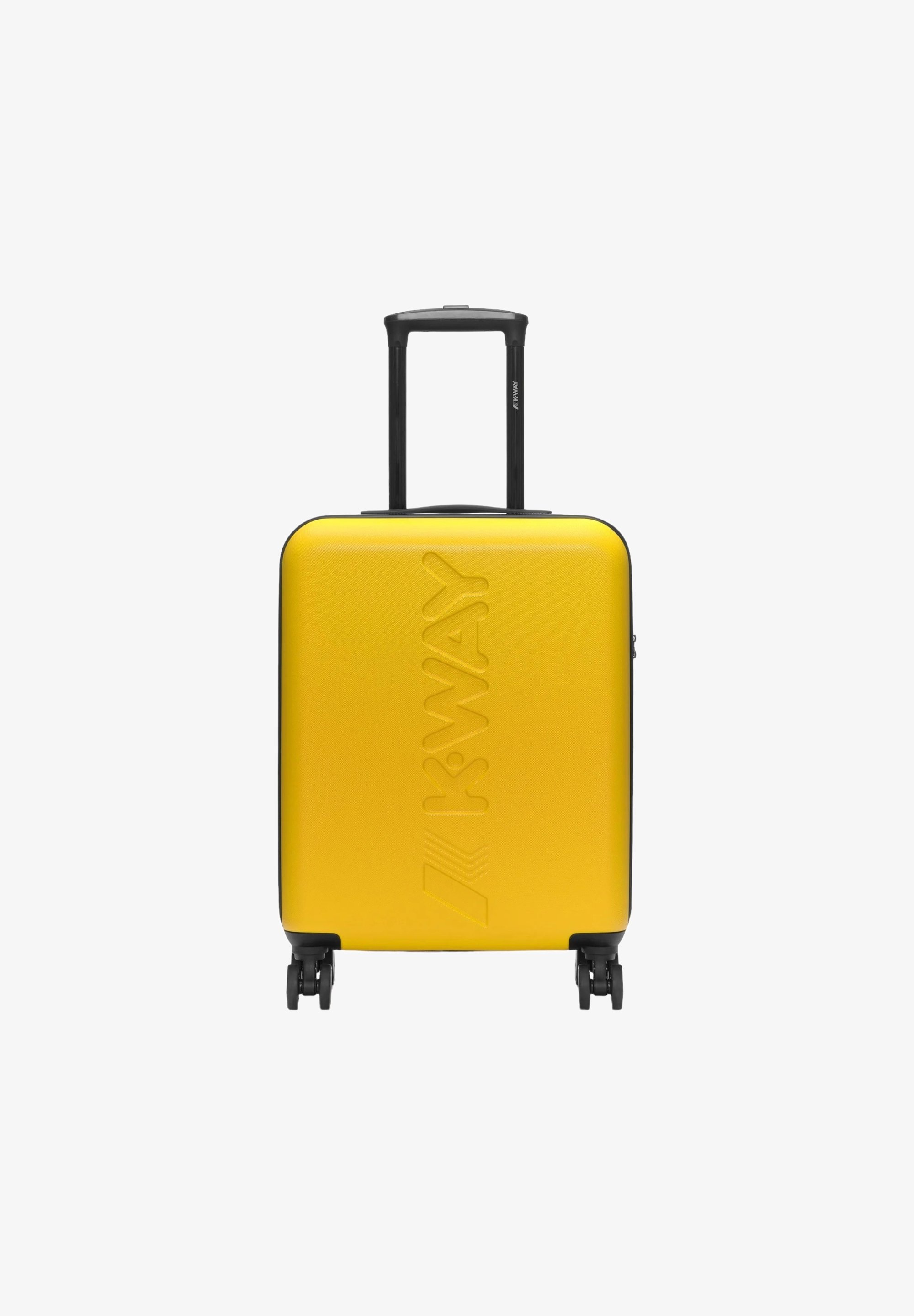 K-Way CABIN TROLLEY SMALL Bagaglio a mano yellow dk blue md