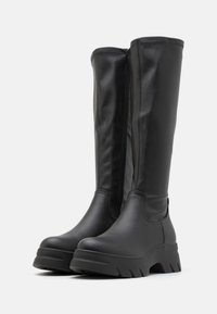 Even&Odd Platform boots - black