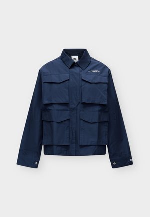 Nike Performance, PARIS-SAINT-GERMAIN WOVEN CARGO JACKET AWAY - Лятно яке - college navy/ sail no sponsor