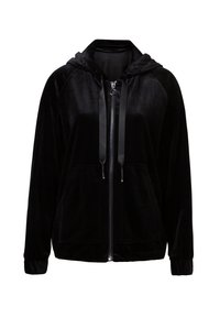 Desigual Sudadera con cremallera - black