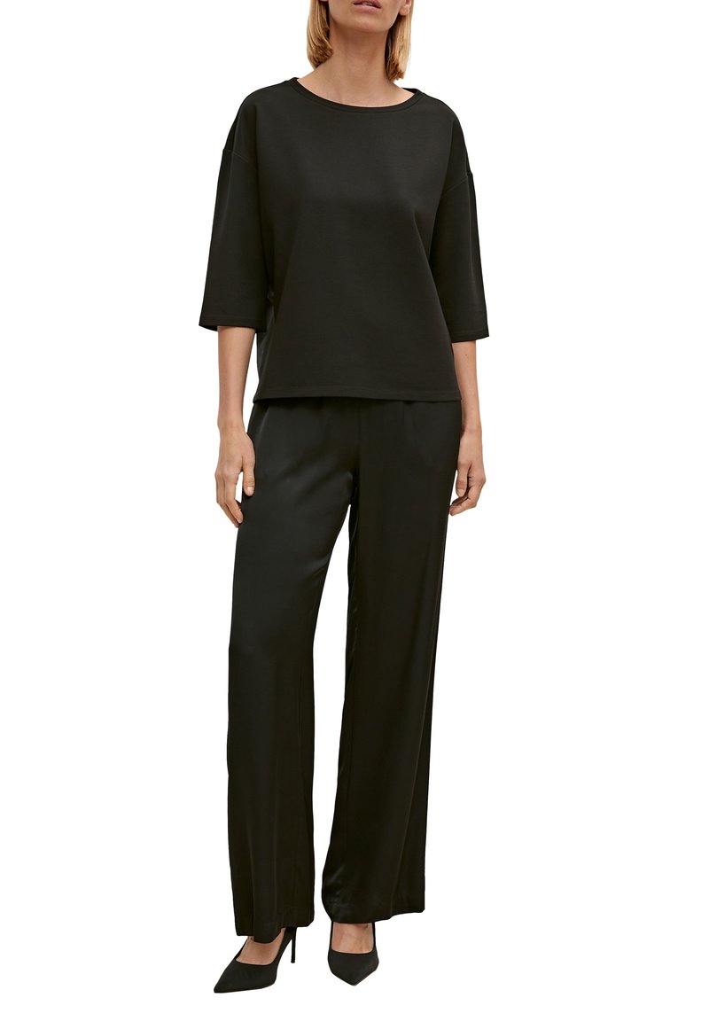 comma Basic T-shirt - schwarz