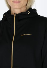 Swedemount Lounge Long Zip Hood - Sweatjakke - black