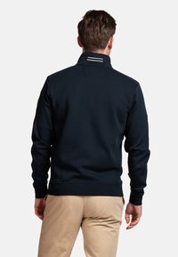Baileys Sweater met rits - navy