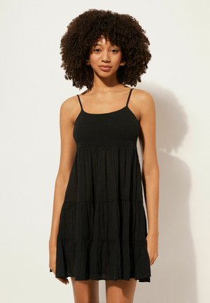 Calzedonia FLOUNCES - Day dress - black