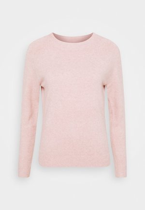 ONLRICA LIFE O-NECK - Svetr - misty rose/melange