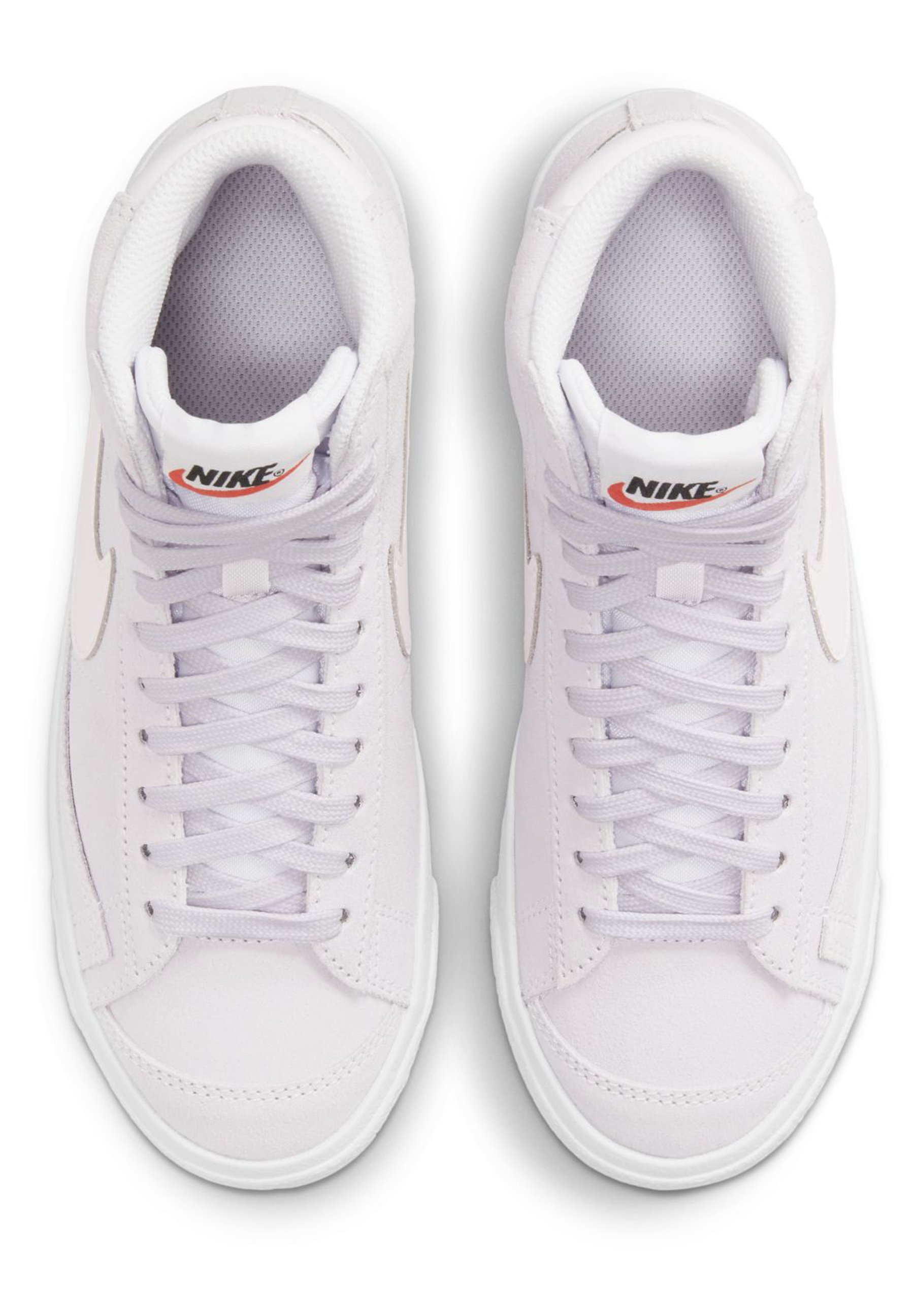 Nike Sportswear BLAZER MID '77 SUEDE BG - Baskets montantes - lt violet/lt  violet/white/white/violet - ZALANDO.FR