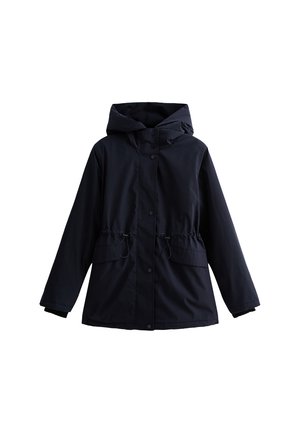 New Look TOGGLE WAIST PADDED SHELL - Winter jacket - navy