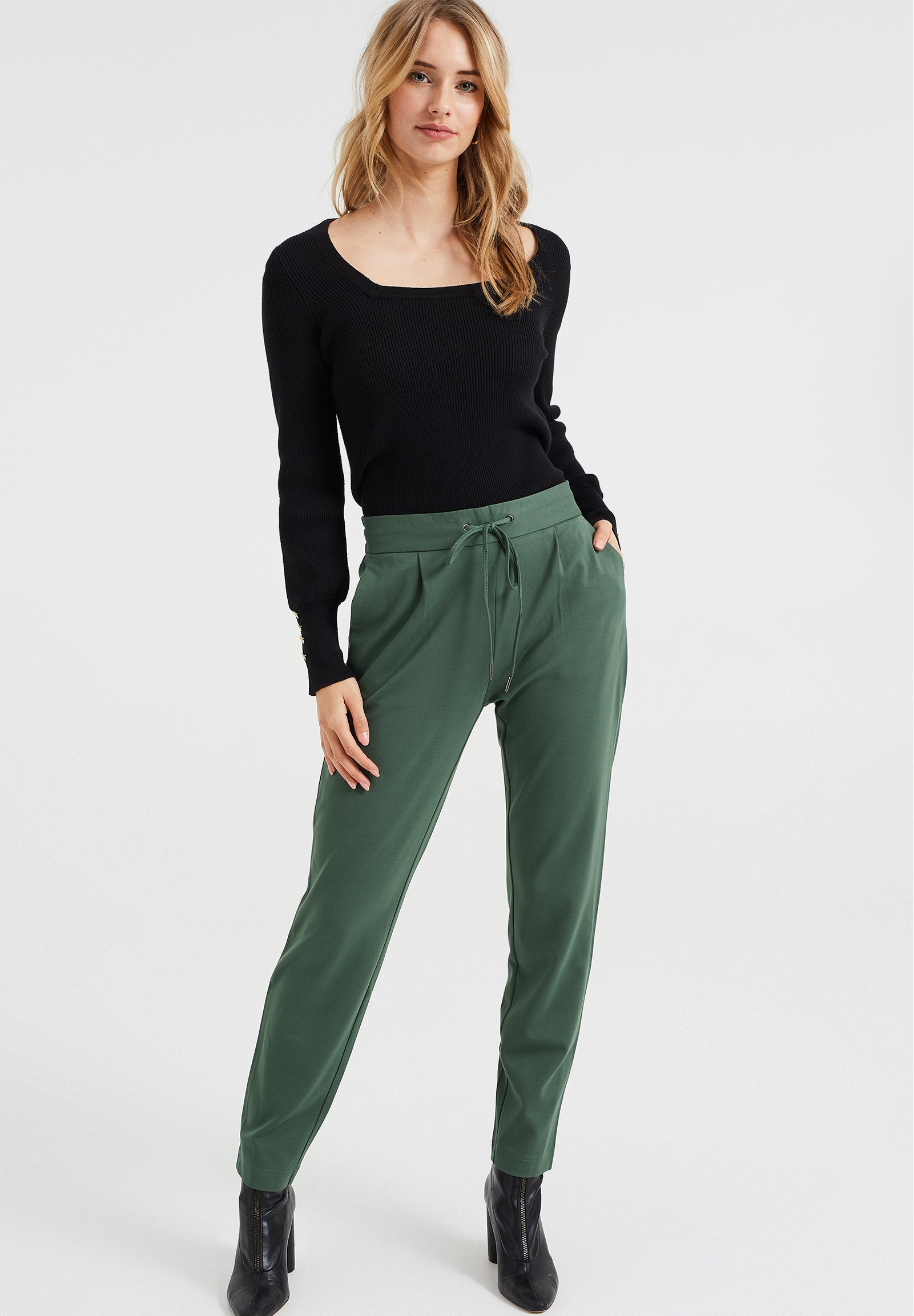 WE Fashion Pantaloni sportivi - moss green/cachi - Zalando.it