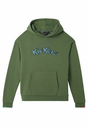Kickers Felpa con cappuccio - kaki