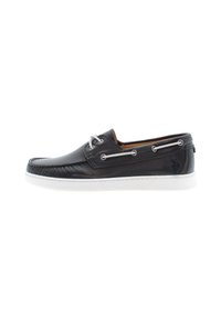 MIGUEL - Boat shoes - black