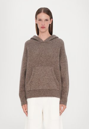 HOODY LONGSLEEVE - Strickpullover - clay beige