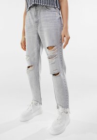 Bershka Jeans Tapered Fit - grey