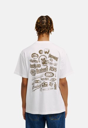 DC Shoes, - T-shirt z nadrukiem