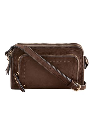 Next, UTILITY CROSS-BODY BAG . - Taška cez plece - chocolate brown