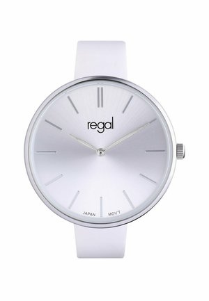 BASIC - Uhr - white silver silver