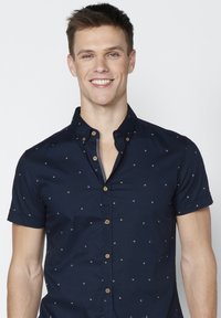 Koroshi SHORT SLEEVE  - Camicia - navy