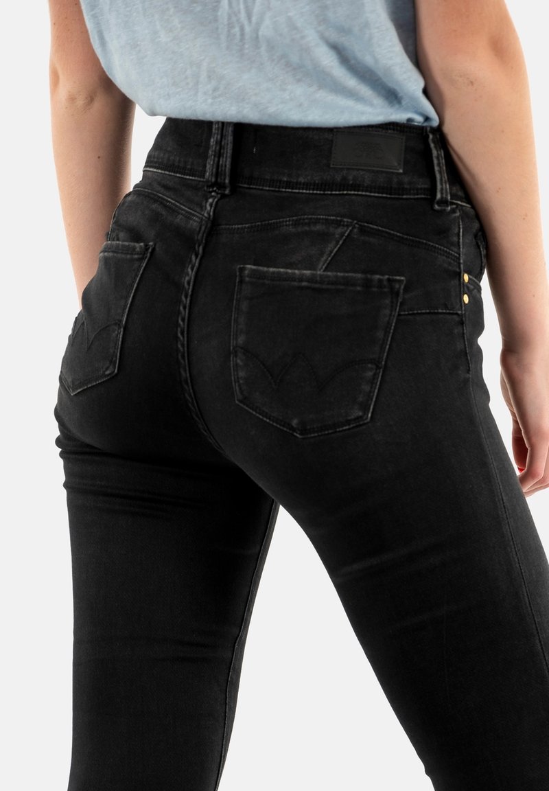 Jeans Femme Le Temps Des Cerises Skinny Stretch Taille 36 - Bleu, Occasion