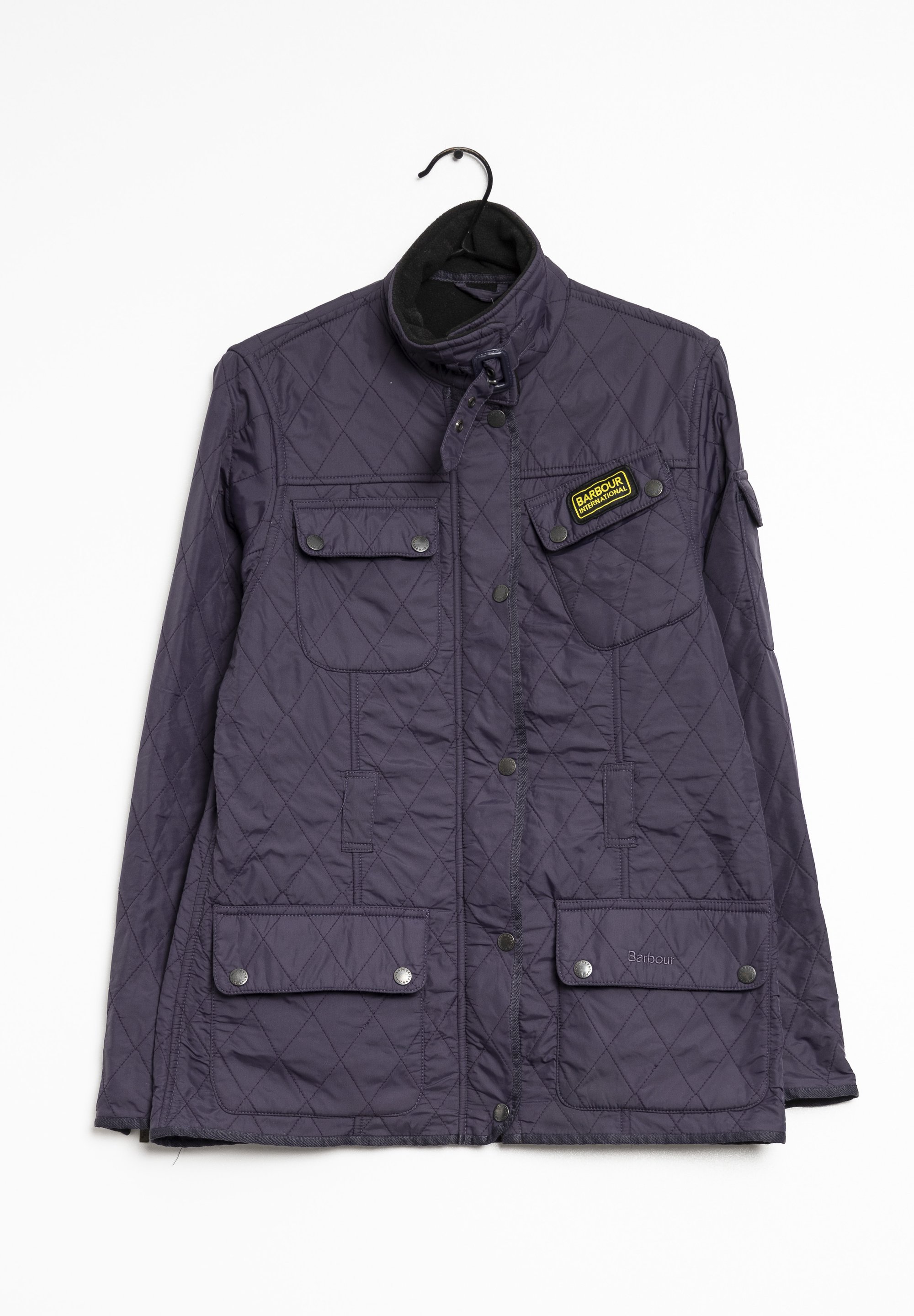 Barbour International Light jacket purple (Pre-owned) Zalando